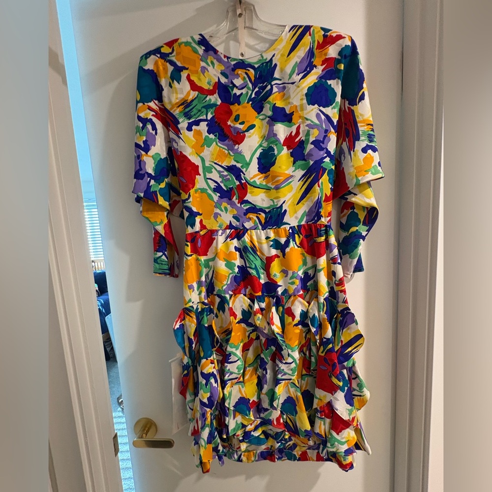 Vintage 80’s St. Gillian Silks dress